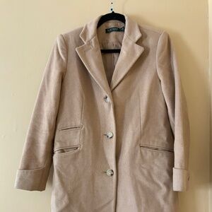 Ralph Lauren Wool Dress Coat